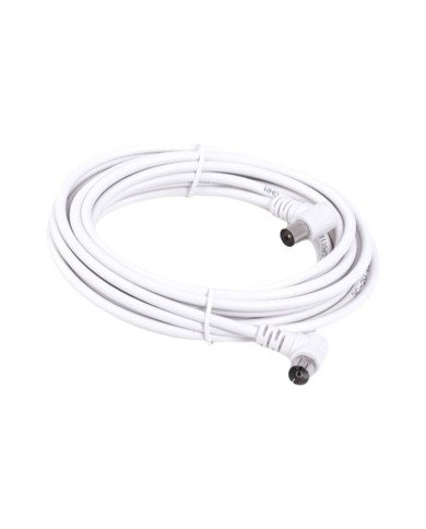 Cavo Coassiale Antenna TV Axil MP0705C Bianco 5 m Cavo Coassiale Antenna TV Axil MP0705C Bianco 5 m