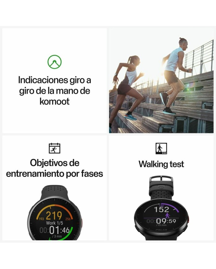 Smartwatch Polar Nero 1,2"