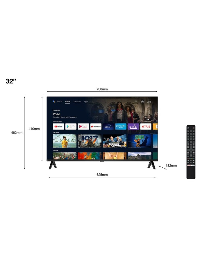 Smart TV TCL 32S5400AF Full HD 32" LED