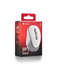 Mouse NGS DEWWHITE Bianco 1600 dpi (1 Unità)
