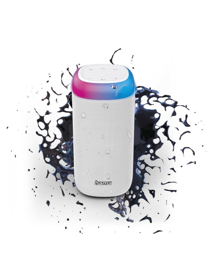 Altoparlante Bluetooth Hama 00188229 Bianco 30 W Altoparlante Bluetooth Hama 00188229 Bianco 30 W