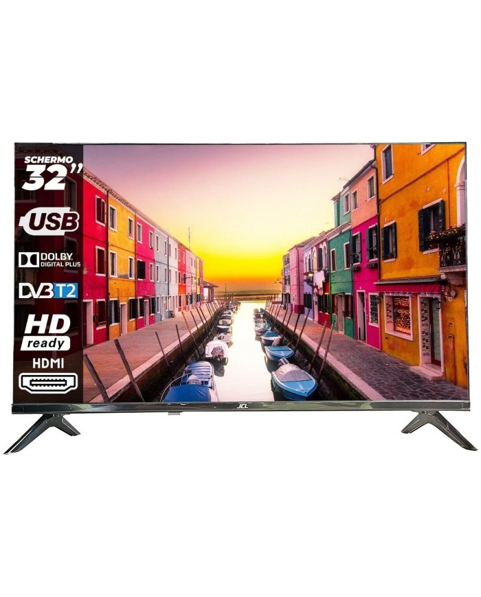 Televisione JCL 32HDDTV2023 HD 32" LED Televisione JCL 32HDDTV2023 HD 32" LED
