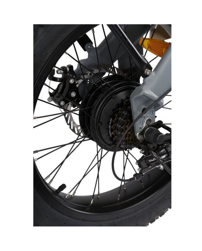 Bicicletta Elettrica Nilox J4 PLUS 20X4P Grigio 250 W 13000 mAh 20"