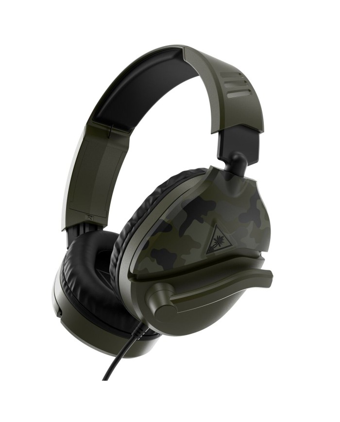 Auricolari Turtle Beach FORCE RECON 70 Nero Nero/Verde (1 Unità) Auricolari Turtle Beach FORCE RECON 70 Nero Nero/Verde (1 Unità)