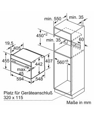 Forno BOSCH CBG7741B1 2900 W 47 L Forno BOSCH CBG7741B1 2900 W 47 L