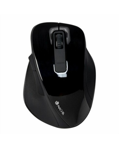 Mouse Ottico Wireless NGS BOWBLACK Nero 1600 dpi (1 Unità)