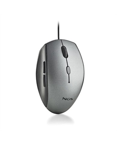 Mouse NGS MOTHGRAY Grigio 1600 dpi (1 Unità)