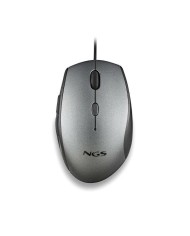 Mouse NGS MOTHGRAY Grigio 1600 dpi (1 Unità) Mouse NGS MOTHGRAY Grigio 1600 dpi (1 Unità)