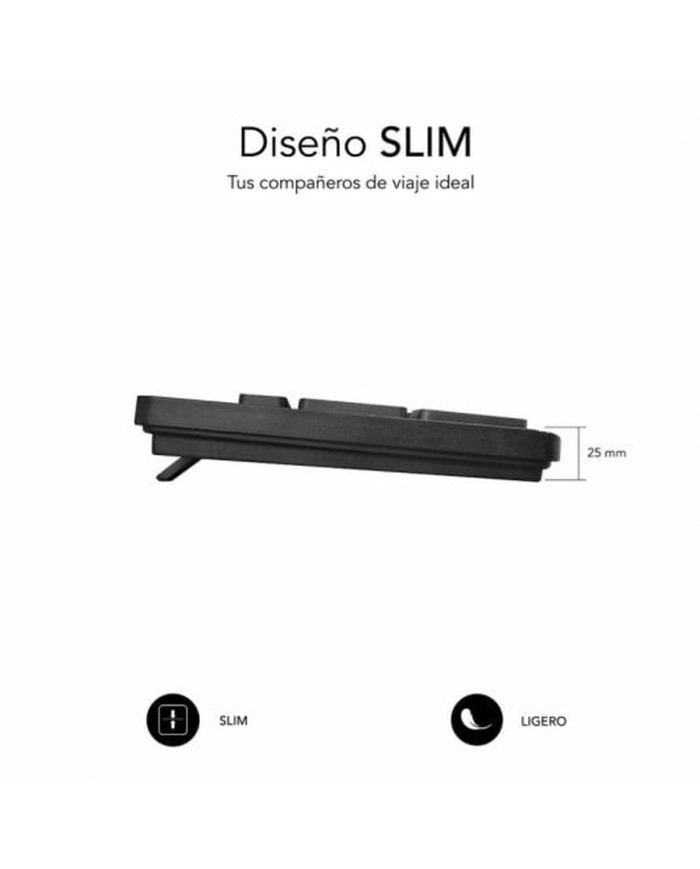 Tastiera numerica Subblim Nero