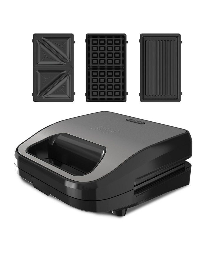 Piastra Grill Elettrica Black & Decker BXSA754 Nero Piastra Grill Elettrica Black & Decker BXSA754 Nero