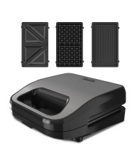 Piastra Grill Elettrica Black & Decker BXSA753E Nero 750 W Piastra Grill Elettrica Black & Decker BXSA753E Nero 750 W