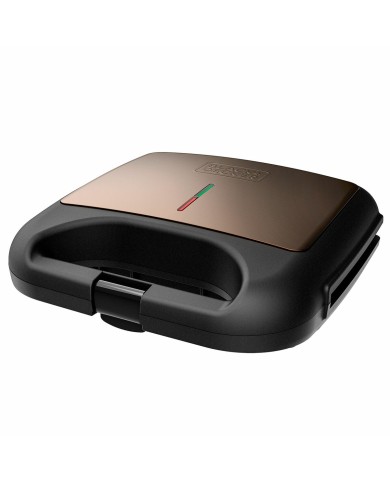 Piastra Grill Elettrica Black & Decker BXSA753E Nero 750 W Piastra Grill Elettrica Black & Decker BXSA753E Nero 750 W