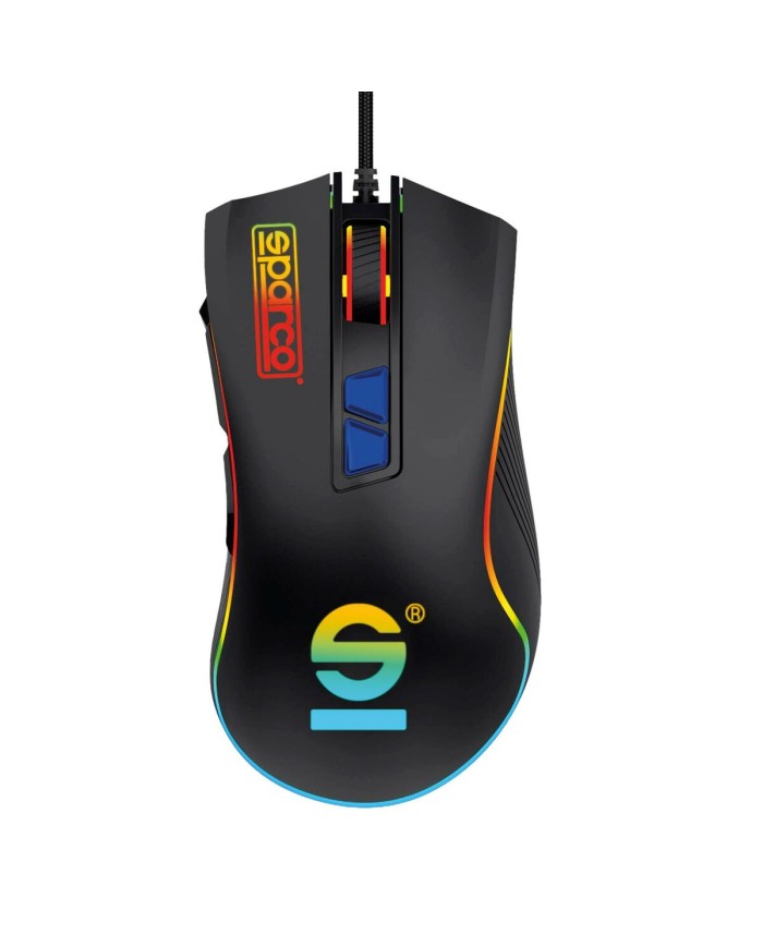 Mouse Gaming Sparco Nero 7200 dpi