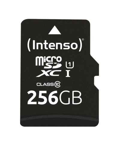 Scheda Di Memoria Micro SD con Adattatore INTENSO 3423492 256 GB Scheda Di Memoria Micro SD con Adattatore INTENSO 3423492 256 GB