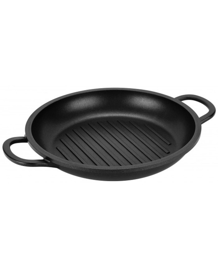 Griglia Fagor FUTURE Nero Alluminio fuso Ø 30 cm Griglia Fagor FUTURE Nero Alluminio fuso Ø 30 cm