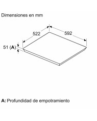 Piano Cottura ad Induzione BOSCH PVJ631HC1E 59,2 cm 7400 W