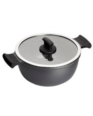 Casseruola con coperchio Inoxibar ABSOLUT Nero