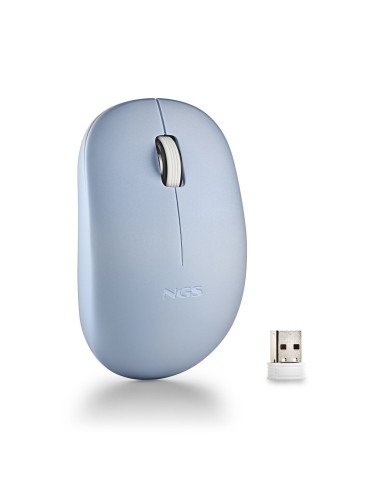 Mouse senza Fili NGS FOGPROBLUE Azzurro 1000 dpi (1 Unità)
