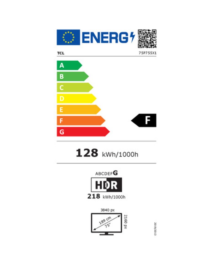 Smart TV TCL 75P755 4K Ultra HD 75" LED HDR D-LED