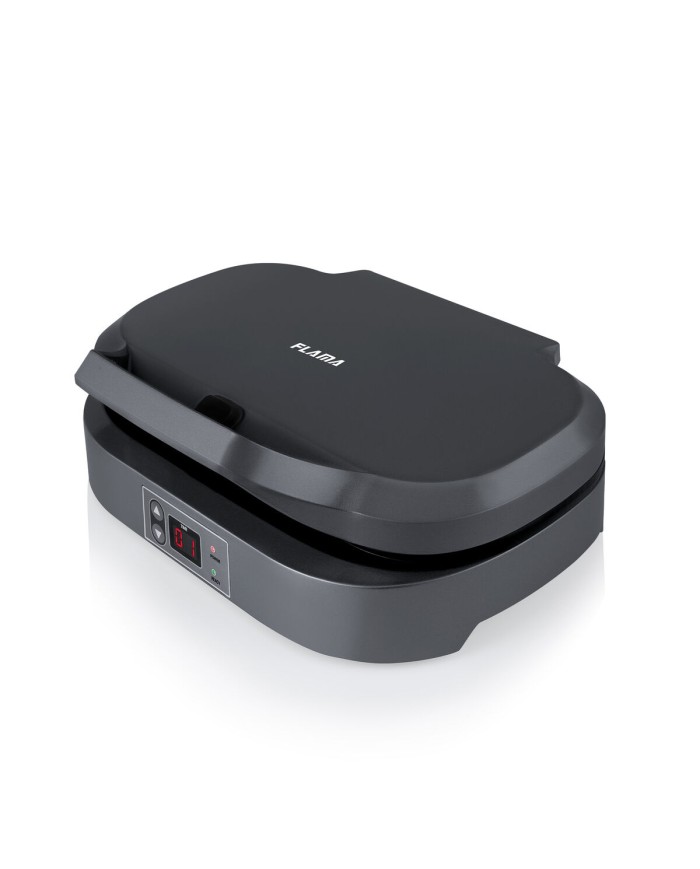 Piastra Grill Elettrica Flama 4900FL Nero 1300 W Piastra Grill Elettrica Flama 4900FL Nero 1300 W