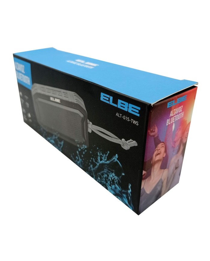 Altoparlante Portatile ELBE ALTG15TWS Nero Grigio 5 W