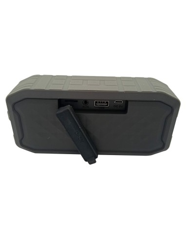 Altoparlante Portatile ELBE ALTG15TWS Nero Grigio 5 W Altoparlante Portatile ELBE ALTG15TWS Nero Grigio 5 W