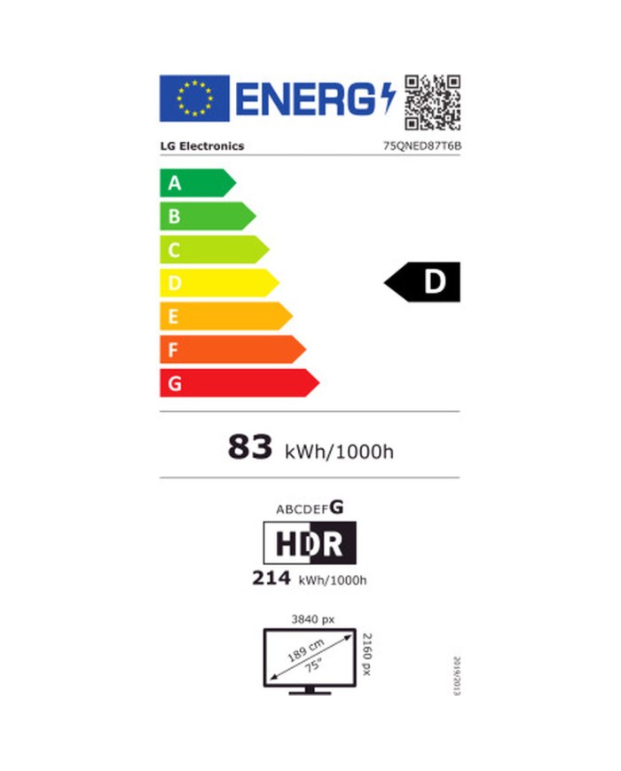 Smart TV LG 75QNED87T6B 4K Ultra HD 75" HDR AMD FreeSync QNED
