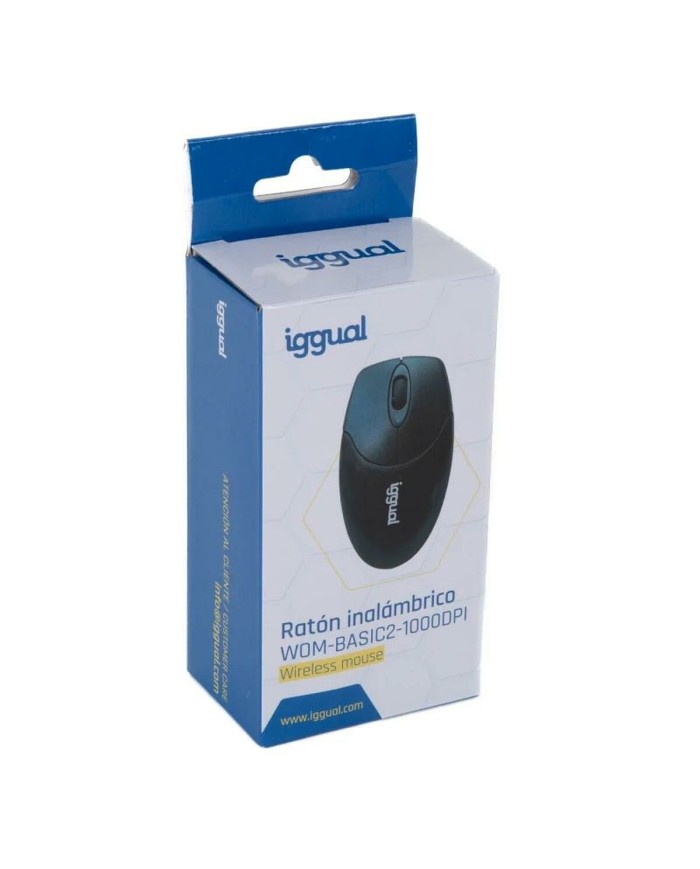 Mouse senza Fili iggual WOM-BASIC Nero (1 Unità) Mouse senza Fili iggual WOM-BASIC Nero (1 Unità)