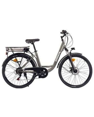 Bicicletta Elettrica Nilox J5 PLUS Grigio 346 w 9600 mAh 26" Bicicletta Elettrica Nilox J5 PLUS Grigio 346 w 9600 mAh 26"