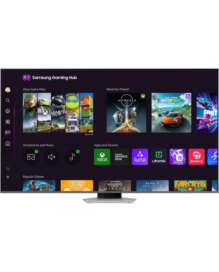 Smart TV Samsung TQ65Q80D 4K Ultra HD HDR QLED AMD FreeSync 65"