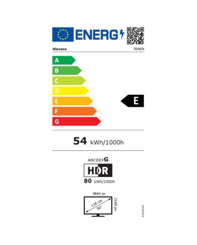 Smart TV Hisense 50A6N 4K Ultra HD 50" LED