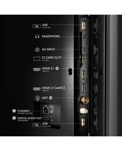 Smart TV Hisense 50A7NQ 4K Ultra HD 50" QLED