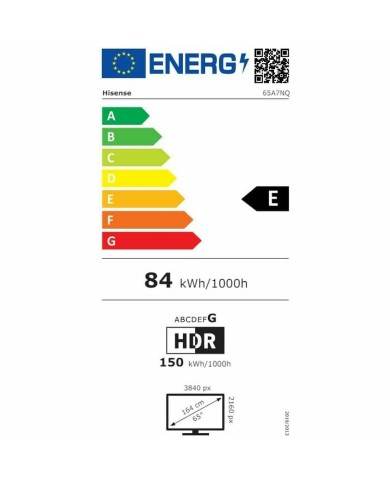 Smart TV Hisense 65A7NQ 4K Ultra HD HDR QLED 65"
