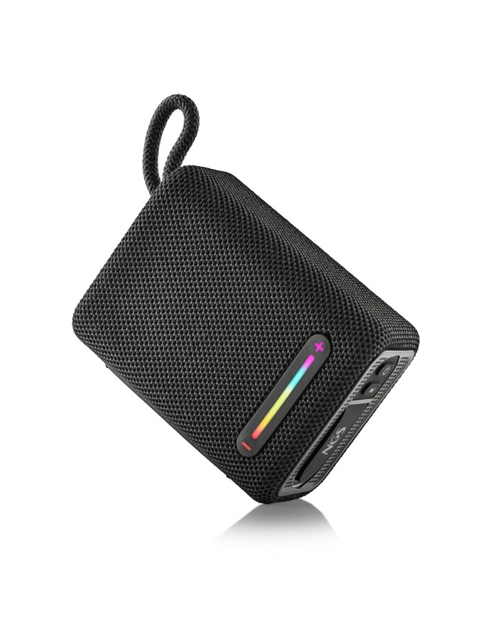Altoparlante Bluetooth Portatile NGS Roller Furia 1 Black Nero 15 W Altoparlante Bluetooth Portatile NGS Roller Furia 1 Black Nero 15 W