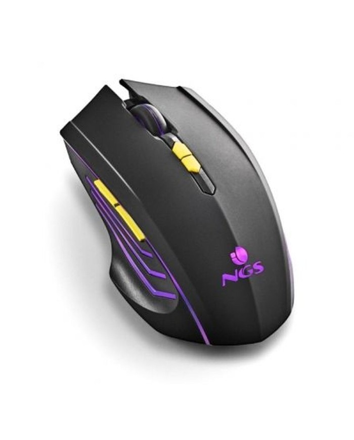 Mouse Gaming NGS GMX-200 Nero 3200 DPI (1 Unità)