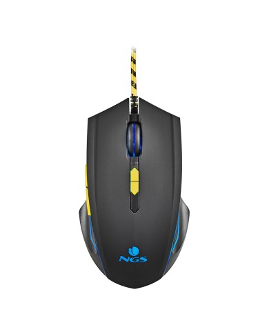 Mouse Gaming NGS GMX-123 Nero 3200 DPI (1 Unità)