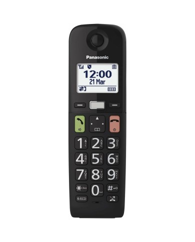 Telefono Senza Fili Panasonic KX-TGU112EXB Nero Telefono Senza Fili Panasonic KX-TGU112EXB Nero