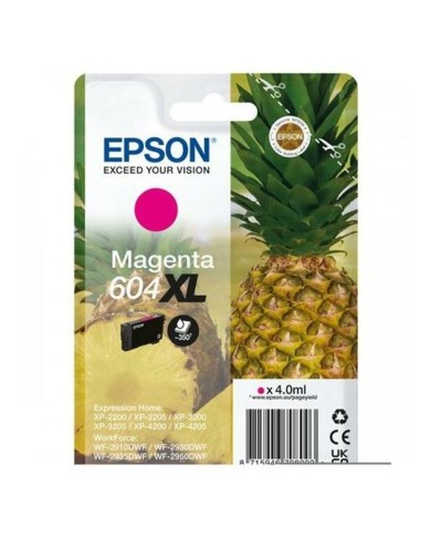 Cartuccia ad Inchiostro Originale Epson 604XL Magenta