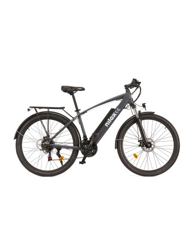 Bicicletta Elettrica Nilox X7 PLUS 250 W 13000 mAh 27,5" Nero
