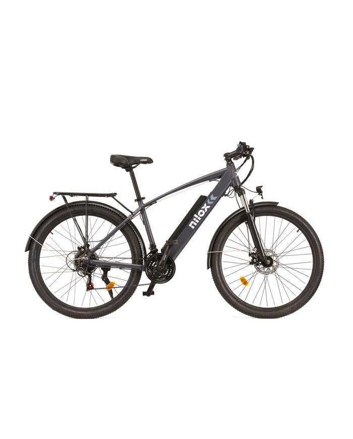 Bicicletta Elettrica Nilox X7 PLUS 250 W 13000 mAh 27,5" Nero Bicicletta Elettrica Nilox X7 PLUS 250 W 13000 mAh 27,5" Nero