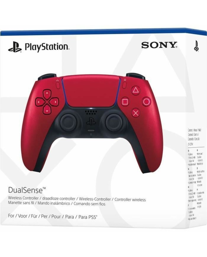 Controller per PS5 DualSense Sony Deep Earth - Volcanic Red Rosso