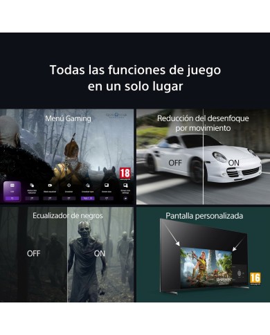 Smart TV Sony K85XR90PAEP 4K Ultra HD 85" QLED Smart TV Sony K85XR90PAEP 4K Ultra HD 85" QLED