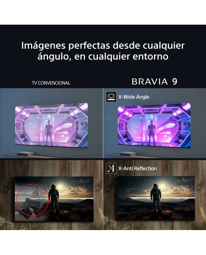 Smart TV Sony K85XR90PAEP 4K Ultra HD 85" QLED Smart TV Sony K85XR90PAEP 4K Ultra HD 85" QLED