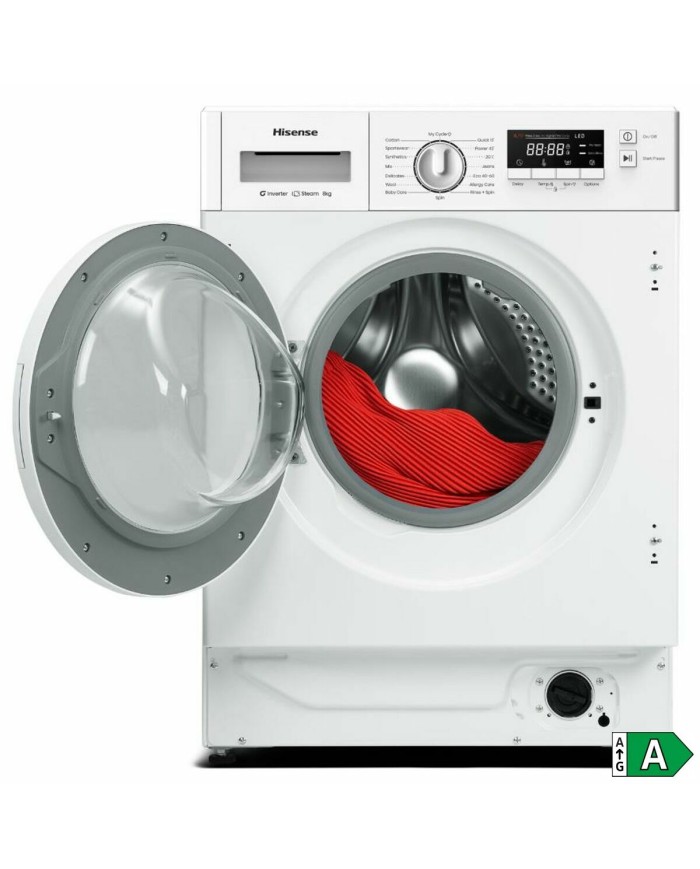 Lavatrice Hisense WF3M841BWIES 59,5 cm 1400 rpm 8 kg