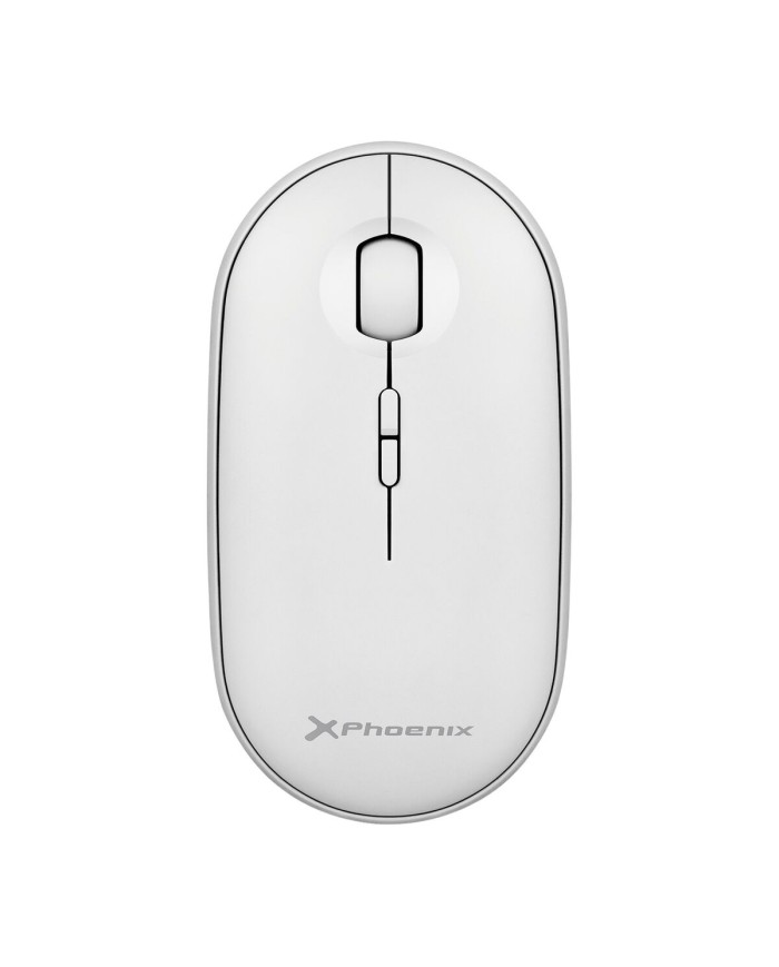 Mouse Ottico Wireless Phoenix Bianco 1600 dpi (1 Unità) Mouse Ottico Wireless Phoenix Bianco 1600 dpi (1 Unità)