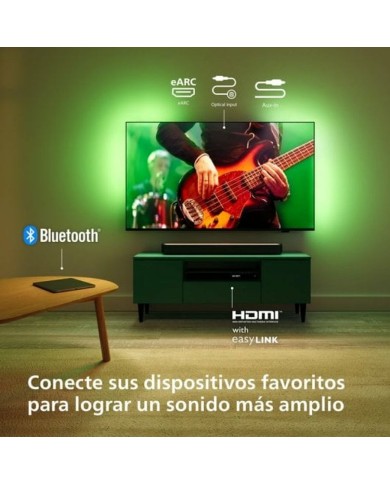 Soundbar Philips TAB5109/10 Grigio 60 W Soundbar Philips TAB5109/10 Grigio 60 W