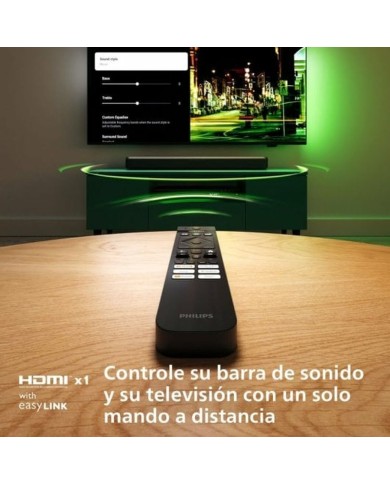 Soundbar Philips TAB5109/10 Grigio 60 W Soundbar Philips TAB5109/10 Grigio 60 W