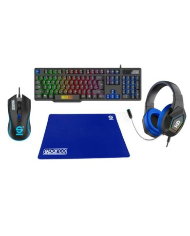 Game pack Sparco SPGAMEKITESP Qwerty in Spagnolo