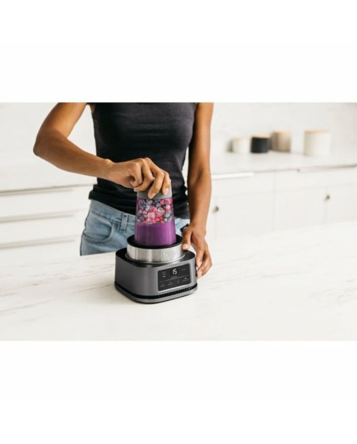 Frullatore NINJA CB100EU Nero Argentato 1100 W 700 ml Frullatore NINJA CB100EU Nero Argentato 1100 W 700 ml