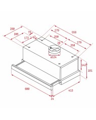 Cappa Classica Teka TL6420.2WH Bianco